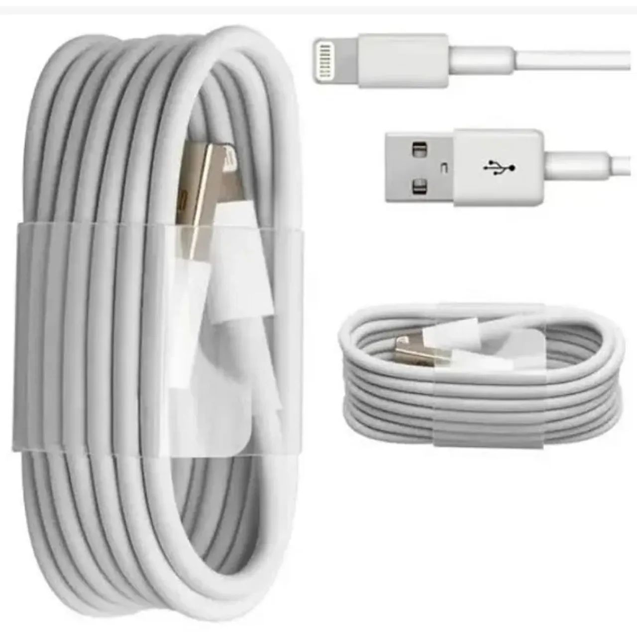 Cabo USB para iPhone - Apple - Novo