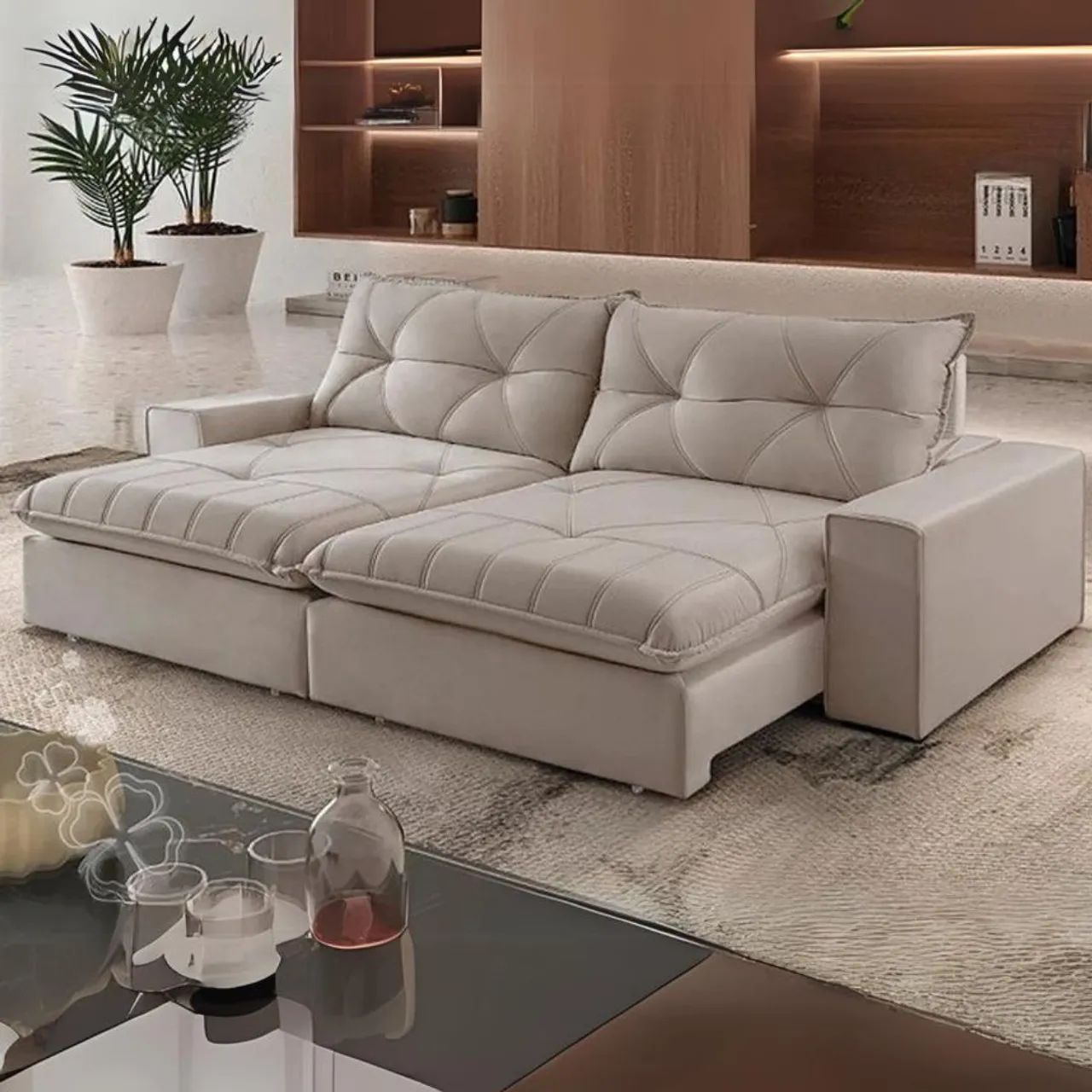 SUPER COMFORT SOFA 250CM WITH ENCASED SPRINGS AND HIGH PERFORMANCE!!! TOT2019