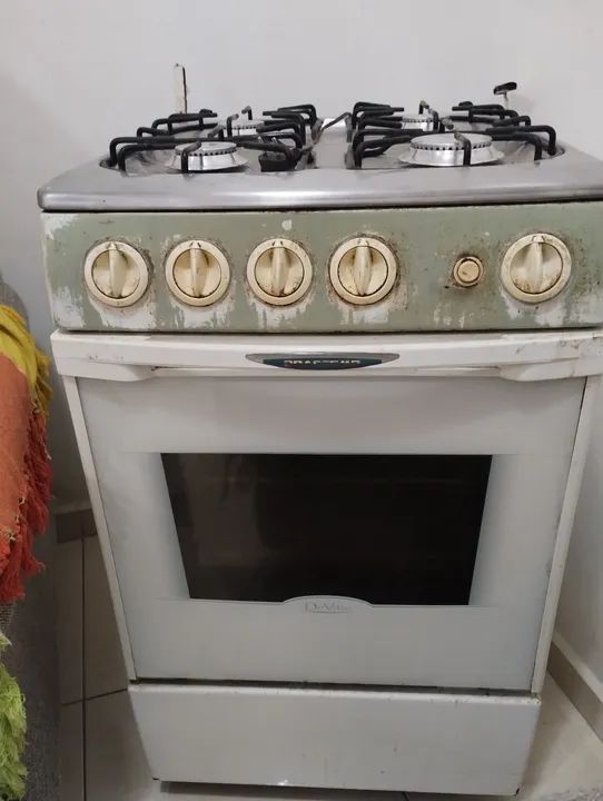 Fogão a Gás 4 Bocas Brastemp