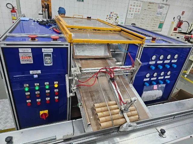 Linha completa produção Rolos de Folha Papel Aluminio / PVC descartável - Foto 6