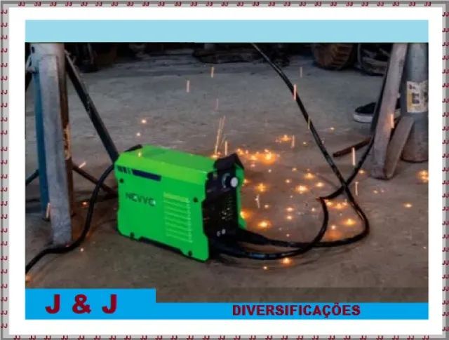 Máquina de solda inversora portátil 120a 220v mma - Profissional - Foto 2