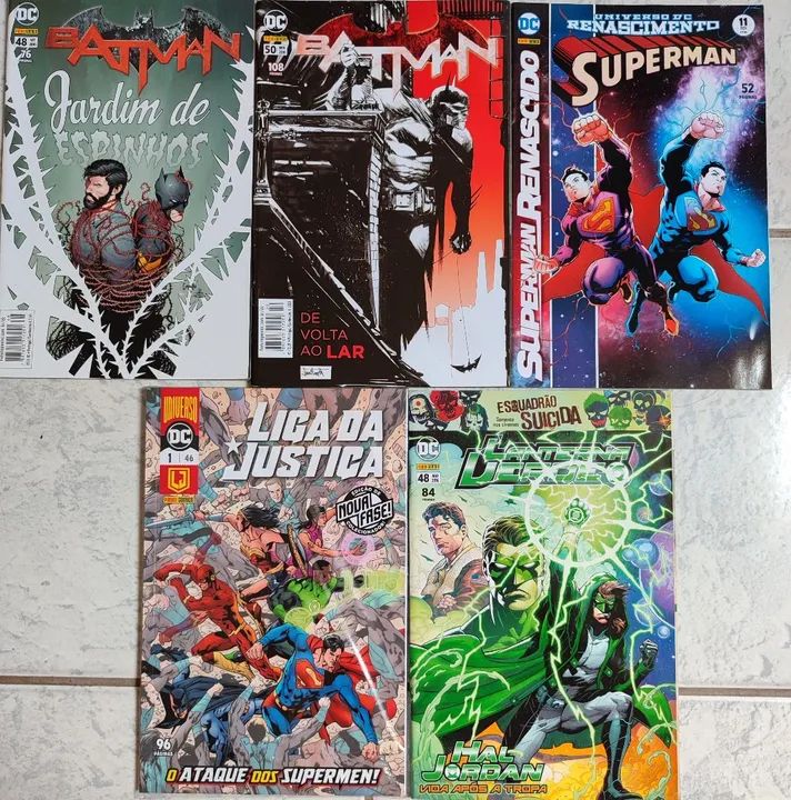 Lote com 10 HQs HERÓIS - UNIVERSO DC, MARVEL e Star Wars<br> - Foto 2