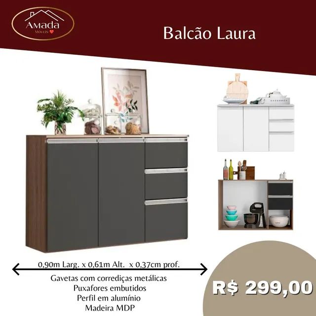 Balcão 449,00 , Entrega  em 3 dias  - Foto 2