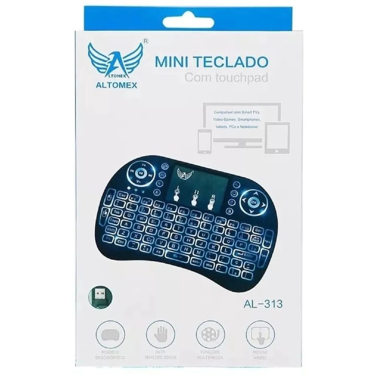 MINI TECLADO RECARREGAVEL  - Foto 3