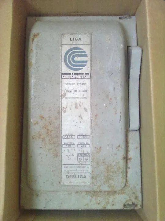 Chave Blindada 200 A Trifásica