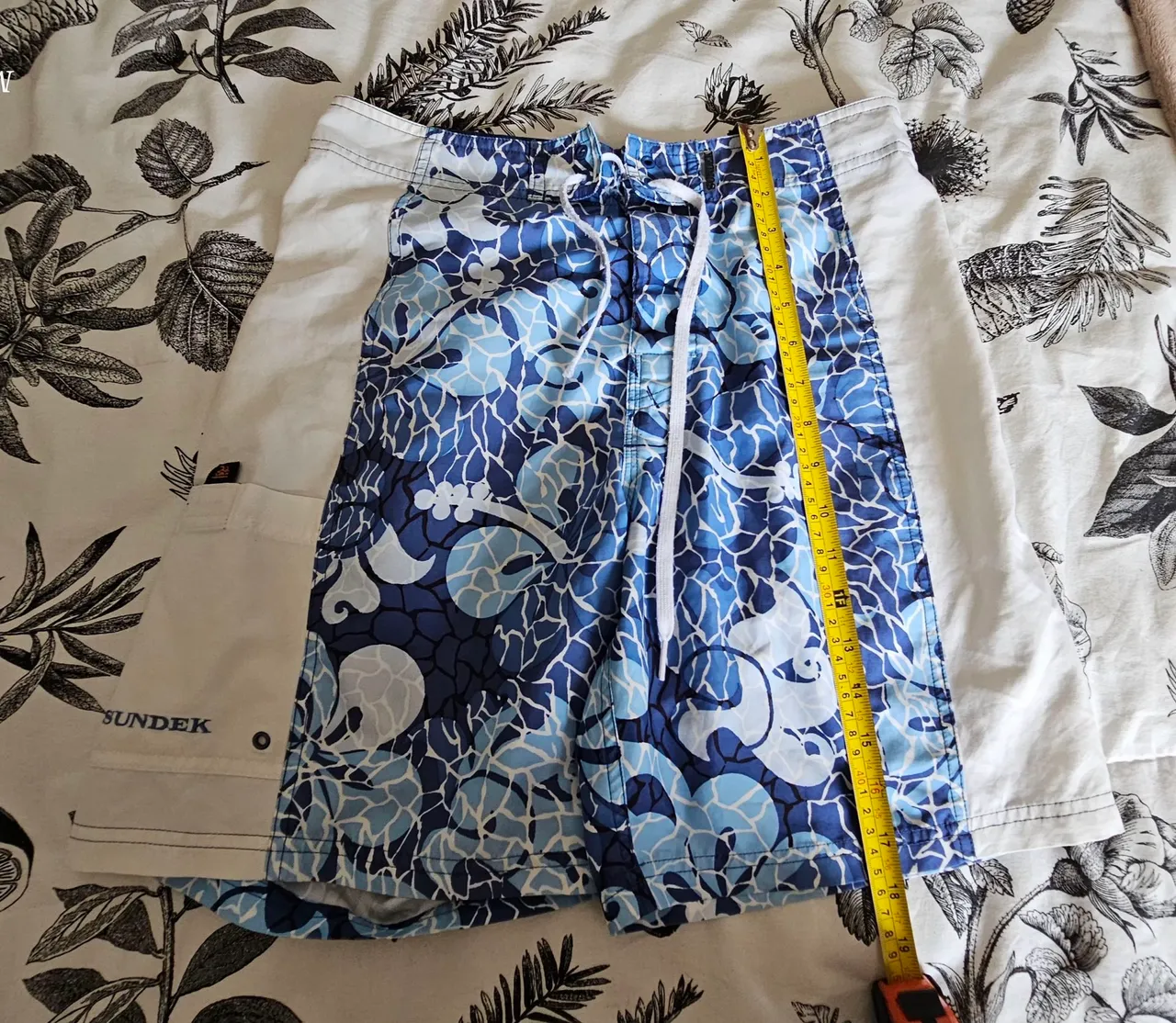 Shorts de Praia Masculino Sundek Azul usado.