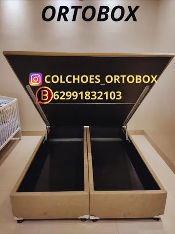 Box baú Queen size blindado e reforçado - Foto 4