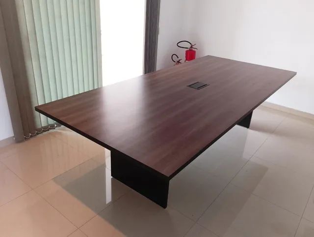 MOVEIS DE ESCRITÓRIO MESA DE REUNIÃO 2,70X1,20 NOVA****LEIA A DESCRIÇÃO**** - Foto 2