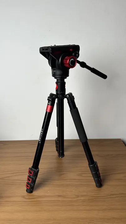 Tripé Vertical/Horizontal Profissional Arctise ZF60 + Fluid Head VT-3520 - Foto 3