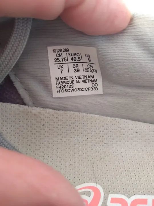 Tênis Asics Dynablast 3 Cinza - Feminino - Foto 5