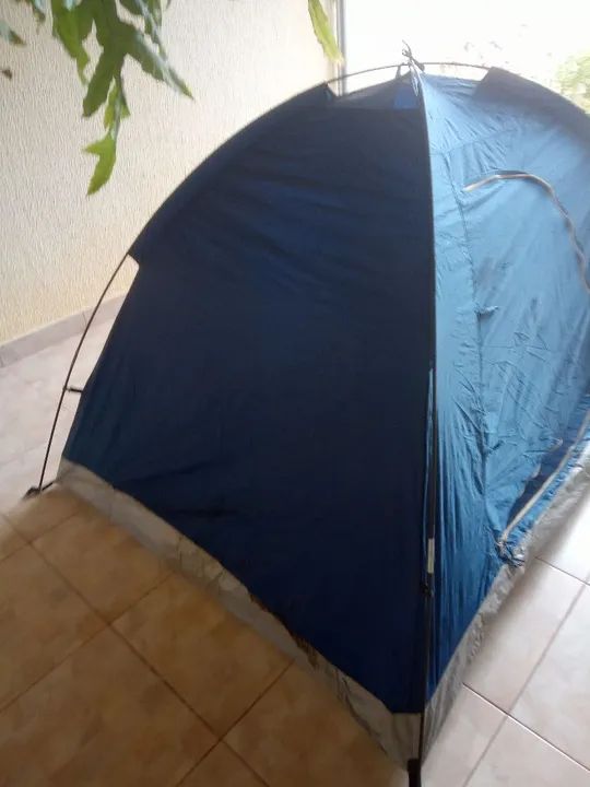 Barraca de Camping 3 Pessoas 2.10 X 150 m - Foto 2