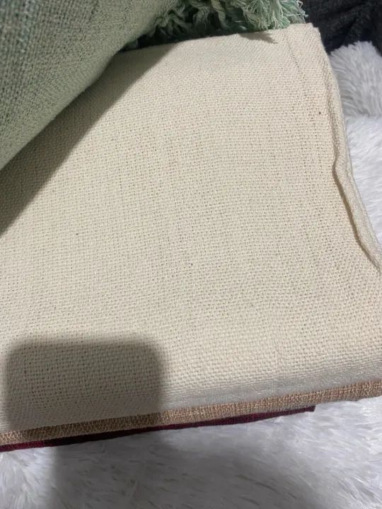 Capas para sofá mantas de algodão 100% várias medidas  - Foto 4