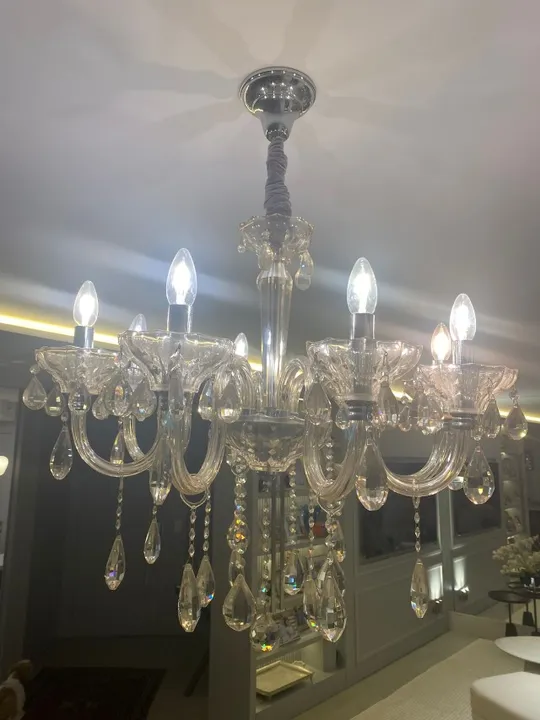 lustre pendente de cristal