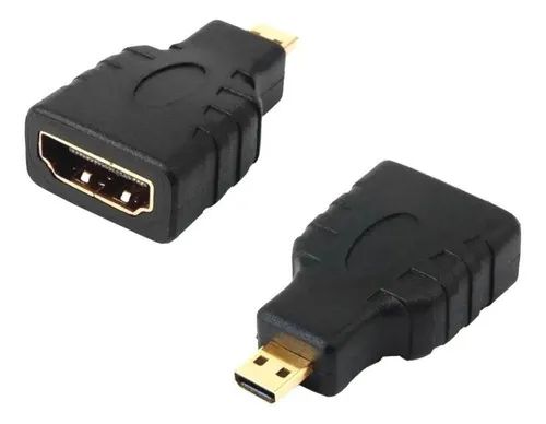Adaptador Conector Micro Hdmi Macho Para Hdmi Femea - Foto 3