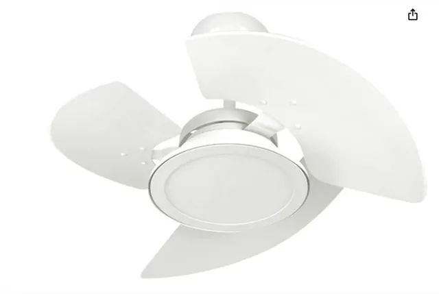 Ventilador De Teto Aventador Led 3 Pás Branco 130W Tron - 220V - Foto 3