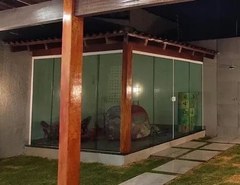 2 Jogos de portas de vidro blindex 8 folhas - já desmontadas - Foto 2