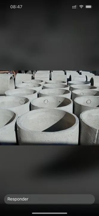 Manilhas em concreto