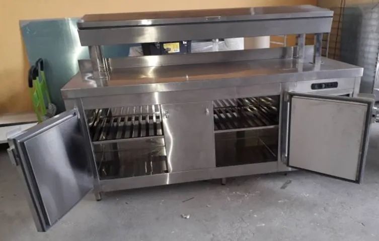 Equipamentos Para pizzarias deliverys. 100% inox  - Foto 4