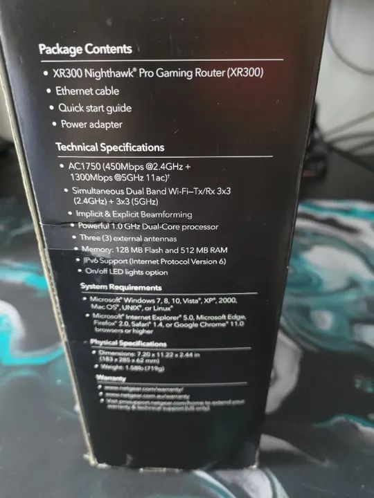 Roteador gamer Netgear Nighthawk XR300 - Foto 6