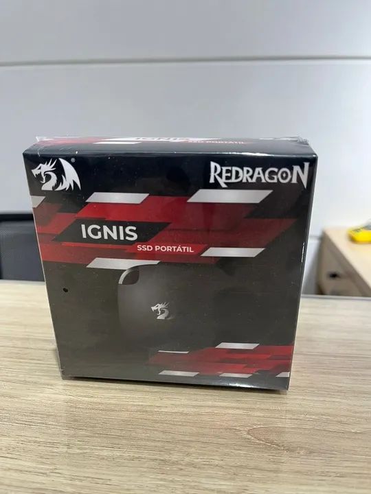 SSD Externo Redragon Ignis 256gb - Parcelamento sem juros - Loja Física