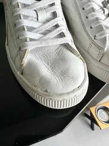 Tênis Puma couro Tam 34 original  - Foto 3