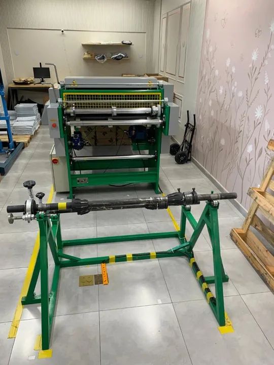 Cortadeira rotativa 800mm largura produzida em 2024 - Foto 6