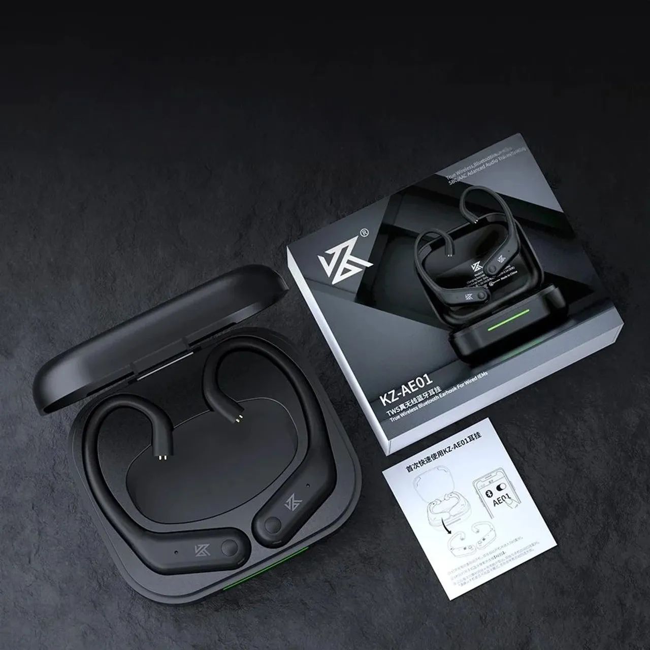 MÓDULO BLUETOOTH 5.4 KZ AE01.  MIC DUPLO. LANÇAMENTO  2X S. Juros - Foto 2