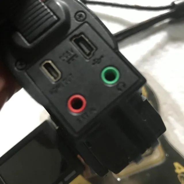 camera pra youtube ou clipe marca zoom hd alta resoluçao + cartão - Foto 2