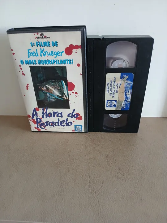 A Hora do Pesadelo 1 - VHS - Fred Krueger - Rarissima