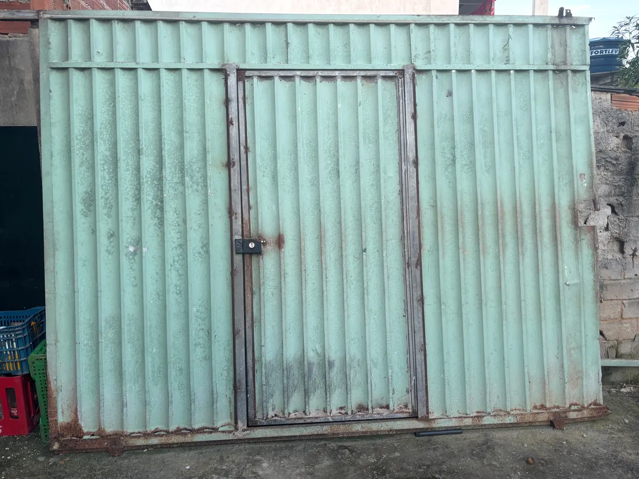 Porta de aço para galpão/depósito