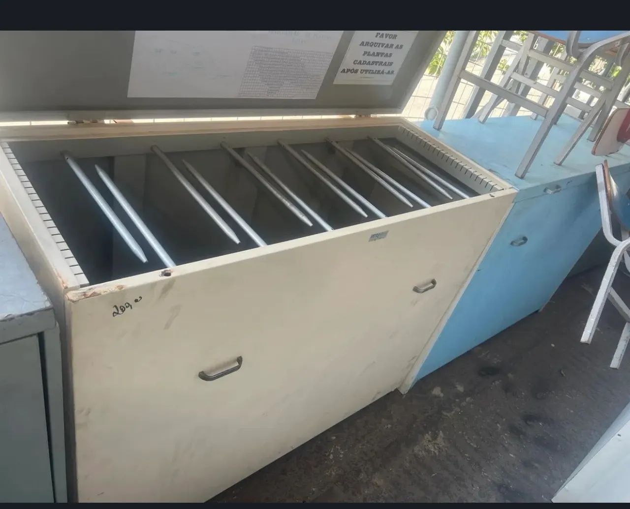 Armário mapoteca para plantas engenharia  - Foto 3