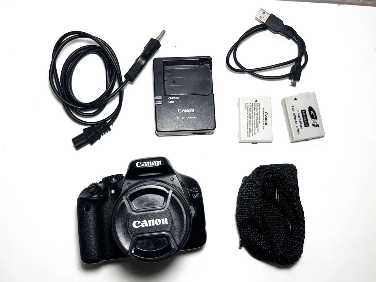 Câmera Canon EOS 550D (Foto e Vídeo) - Foto 2