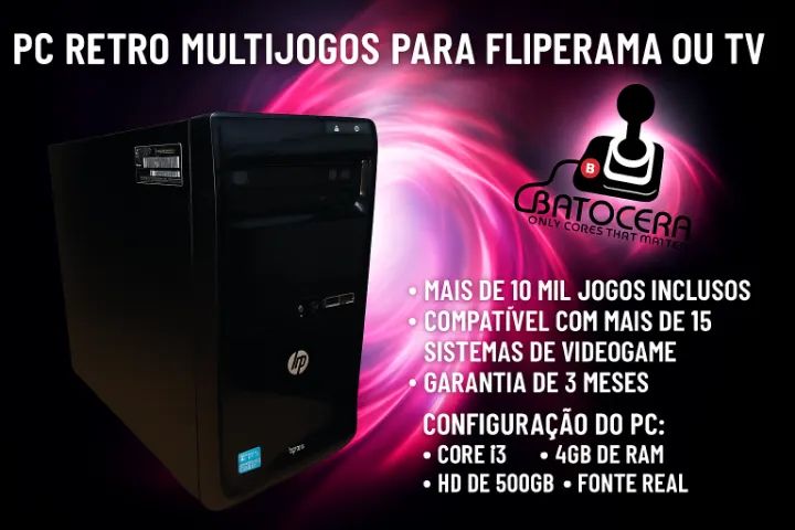 PC Gamer Retrô Multijogos