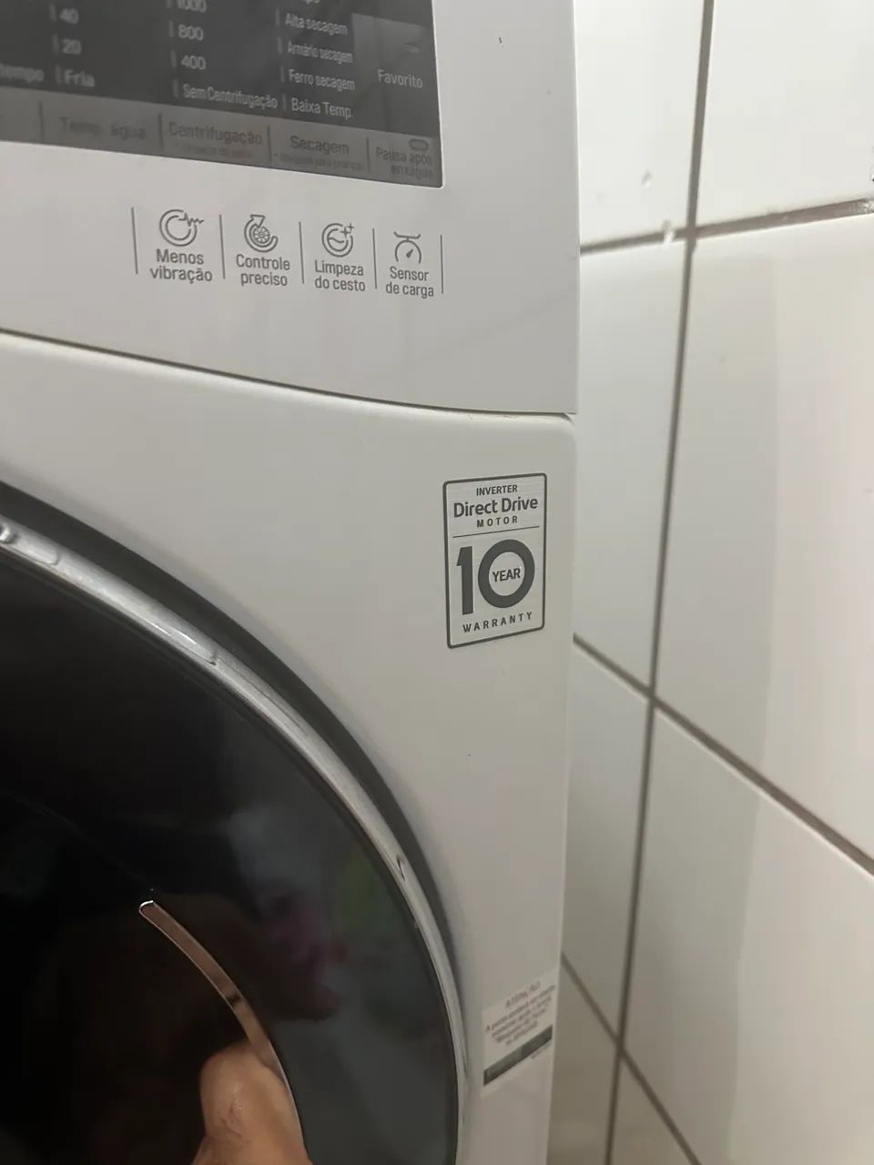 Lava e Seca LG 11kg Inverter - Modelo WD11WP6A - 220V - Ótimo Estado - Foto 3