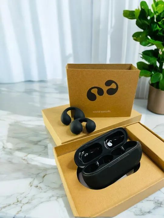 Fone De Ouvido Bluetooth Branco Fone Brinco Fone Earcuff