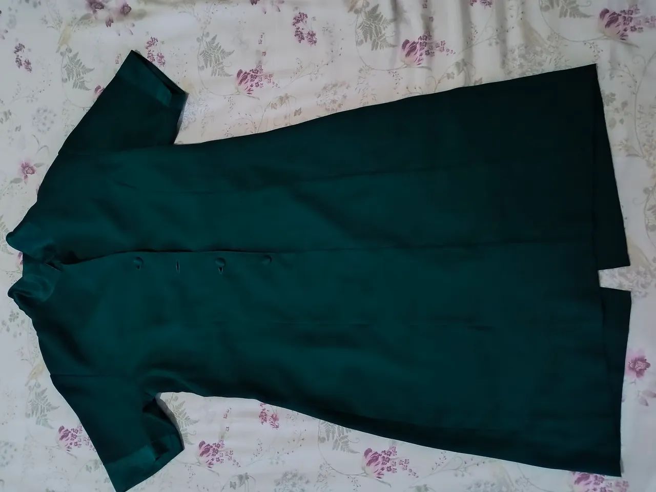 Vestido Longo Verde Esmeralda