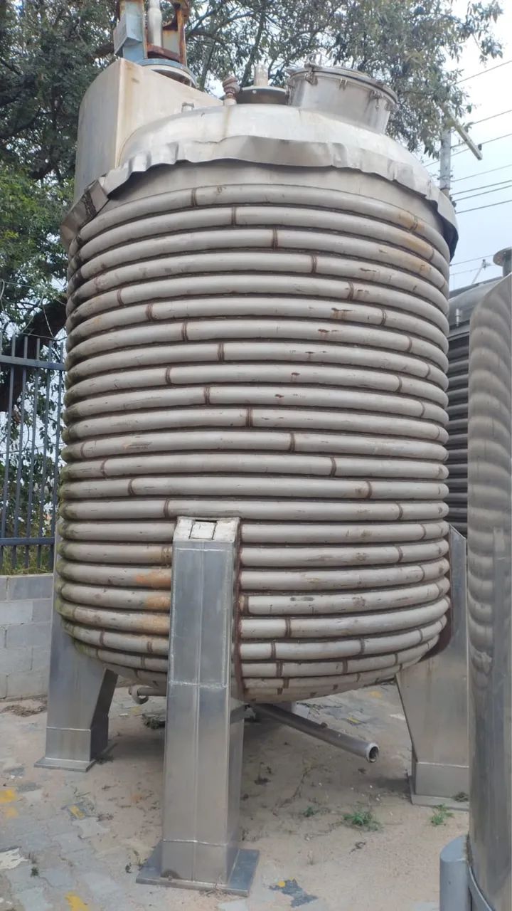 Reator em aço inox , cap 12.000 lts  - Foto 3
