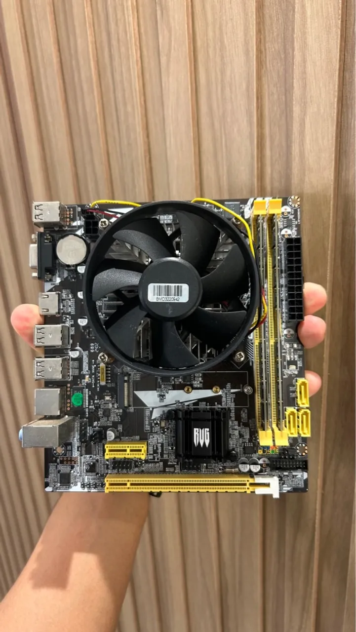 PLACA MÃE H61 + PROCESSADOR INTEL I5 2320 + 16 GB RAM RISE MODE