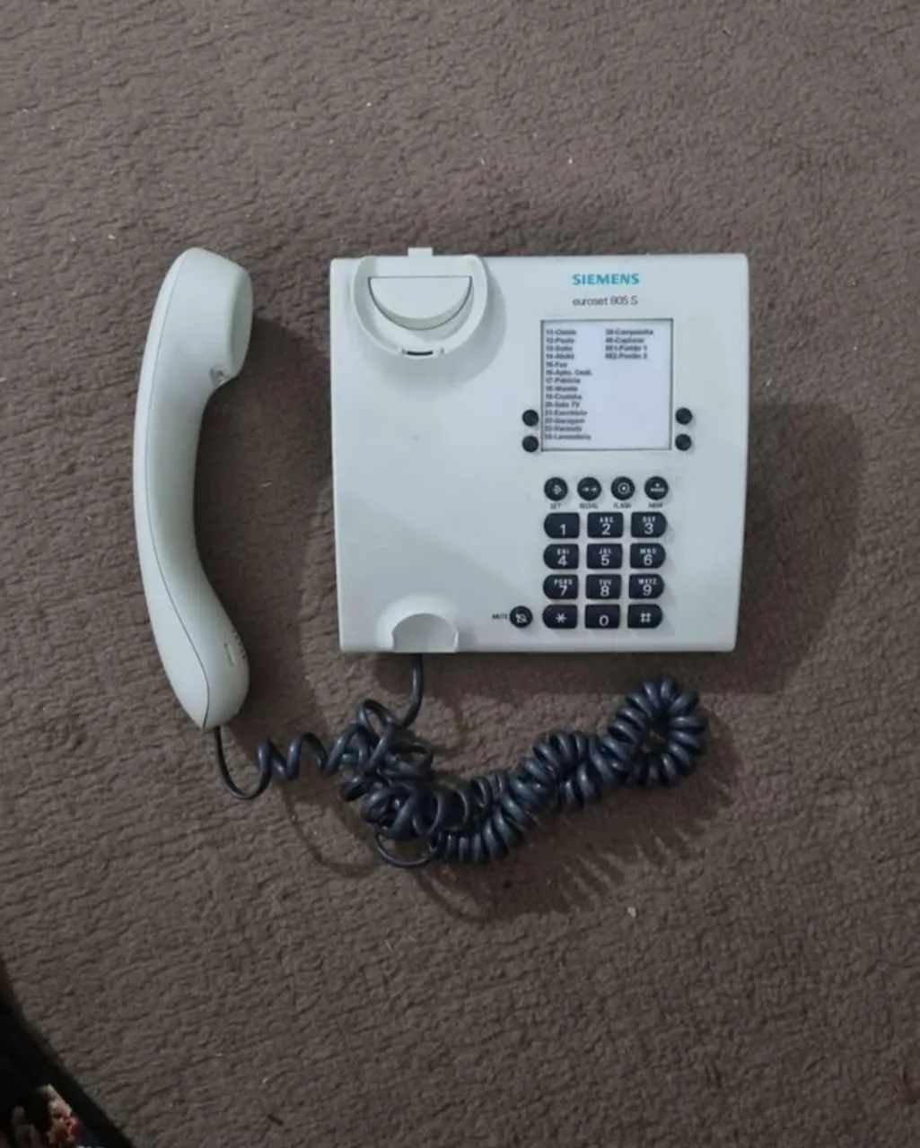 Telefone Fixo Siemens Euroset 805 S - Foto 2