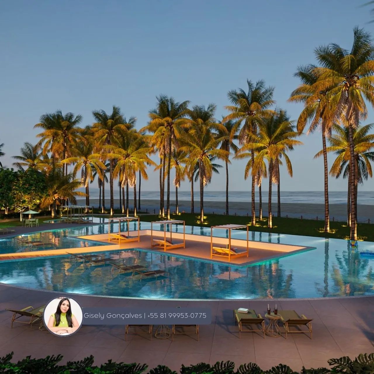 RESORT À BEIRA MAR NA PRAIA DOS CARNEIROS | FINANCIAMENTO NA PLANTA | ROTA DUE CARIBE BRAS - Foto 5