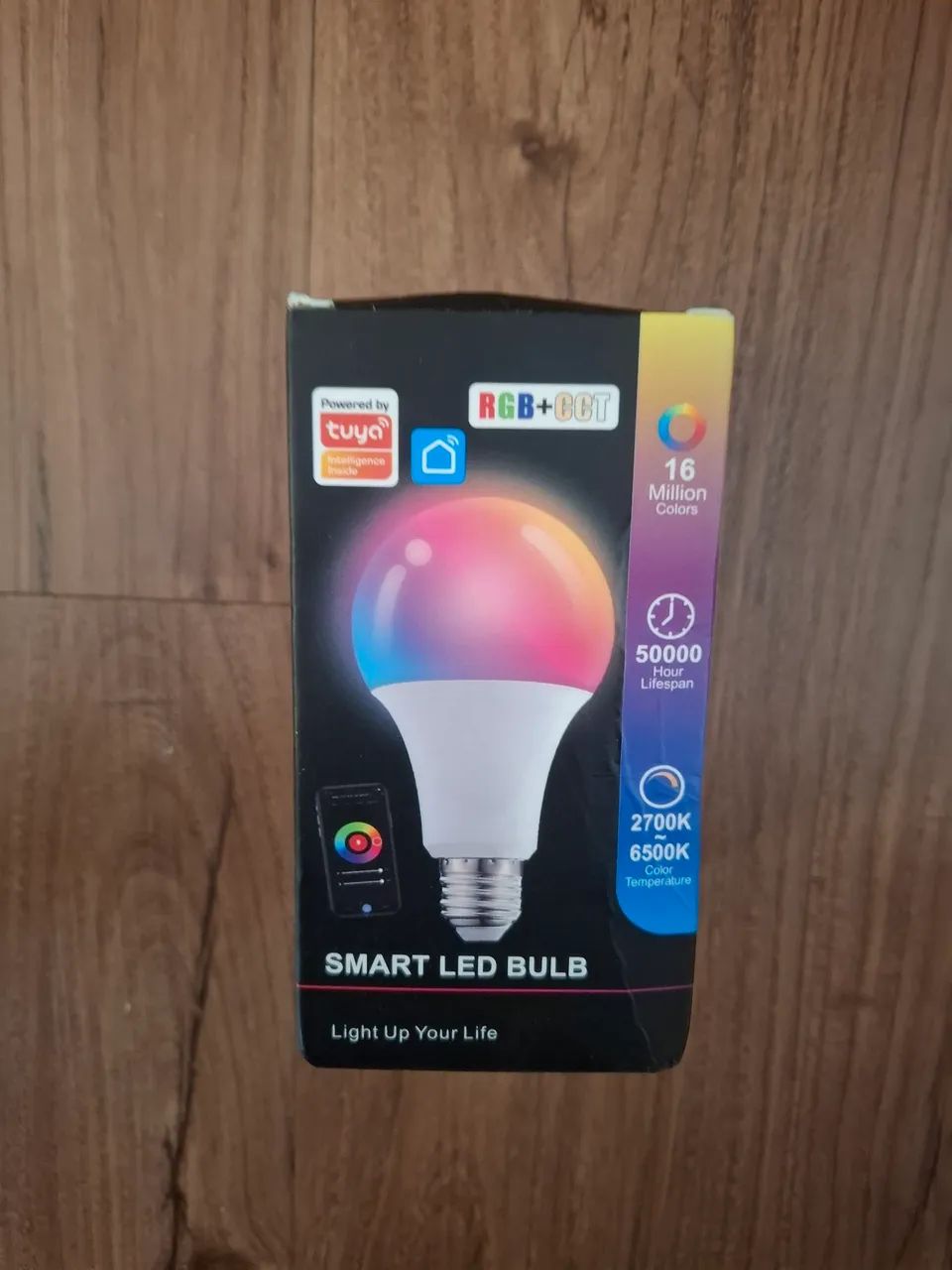 Lâmpada LED Smart RGB+CCT - Iluminação Inteligente