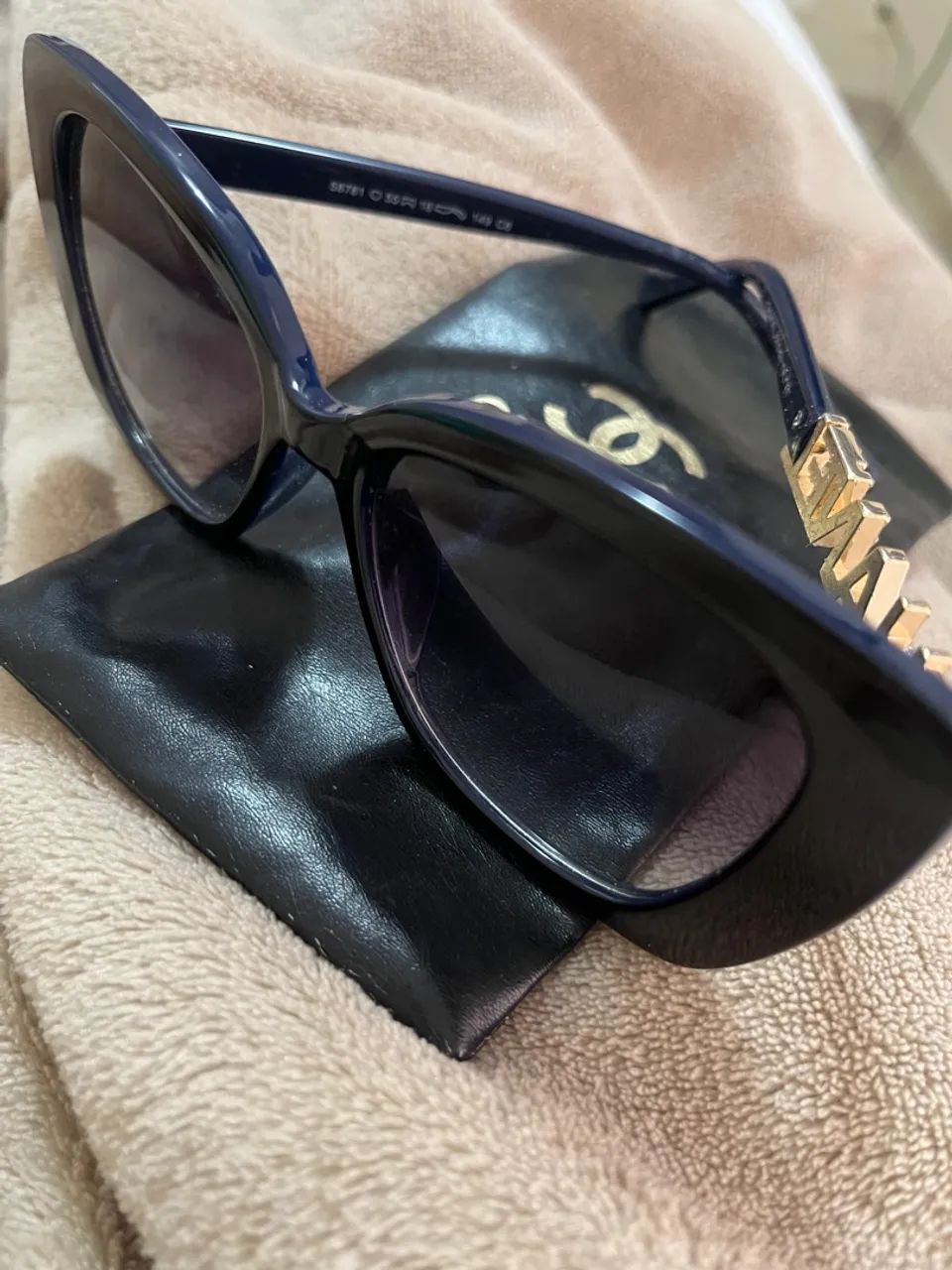 Óculos Chanel com Strass Original - Foto 3