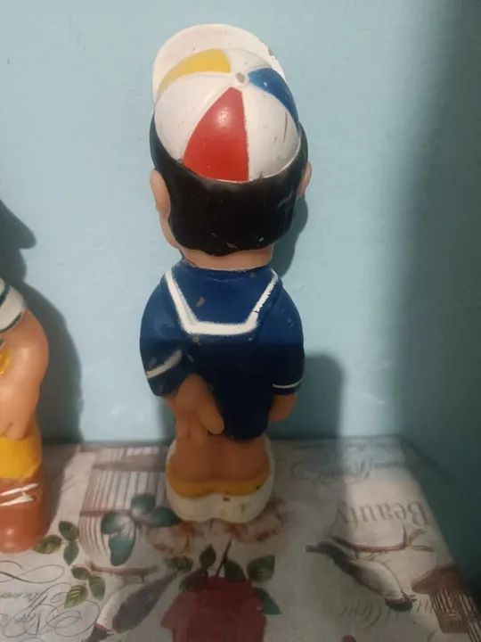 Boneco de borracha vintage KIKO E CHAVES  - Foto 4