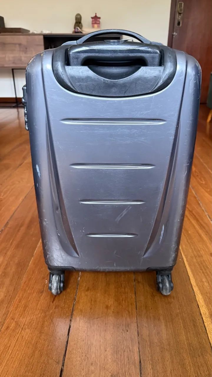 Mala Samsonite Winfield 2 Cinza Usada - Foto 2