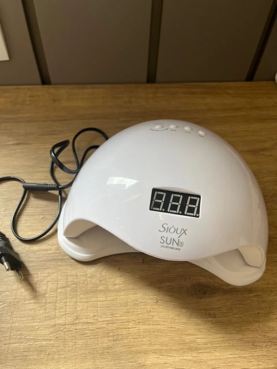 Lâmpada UV/LED para Unhas Sioux 