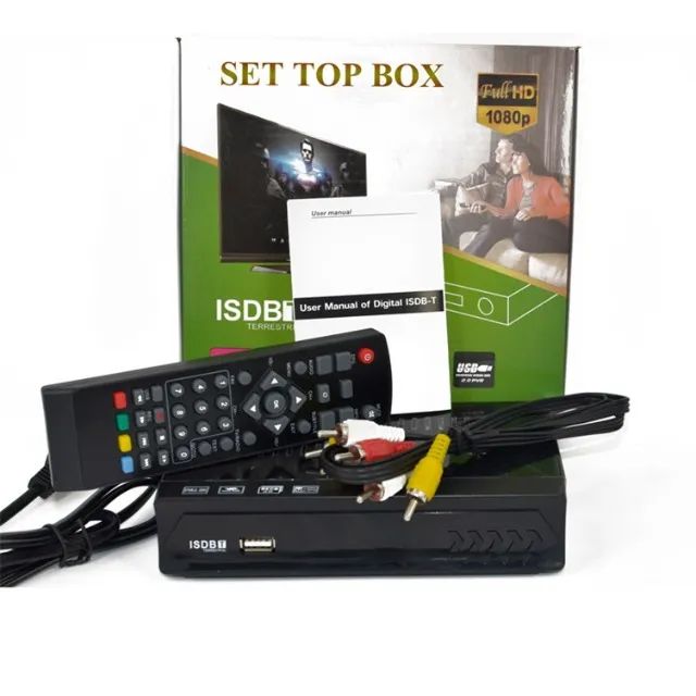 Conversor Digital para Tv - Com Entrada Usb Para Gravação