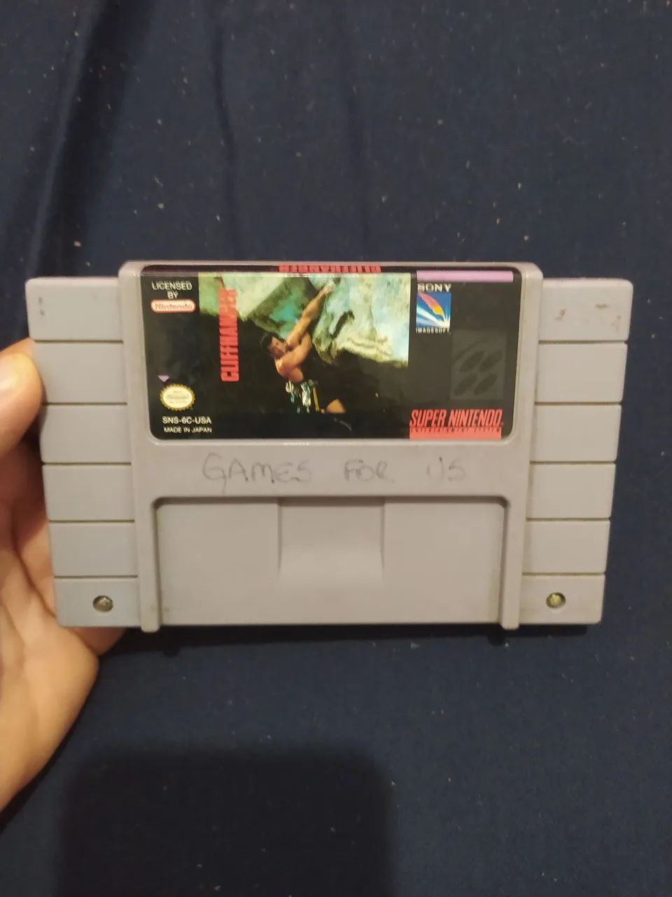 Jogo Cliffhanger original snes