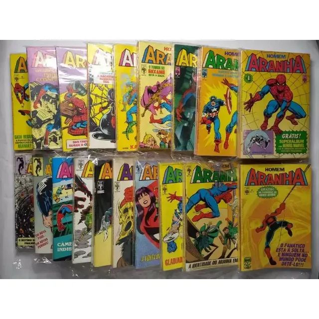 Homem Aranha 1 a 205 Completa Editora Abril 1983