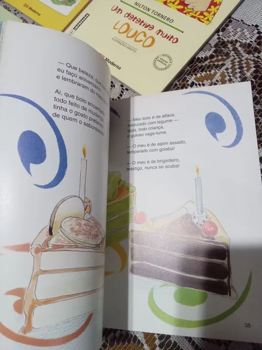 Cinco livros paradidáticos - Foto 5