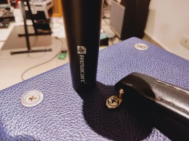 Microfone Condesador Relacart PM-100 (Novinho) Estado de Zero - Foto 2